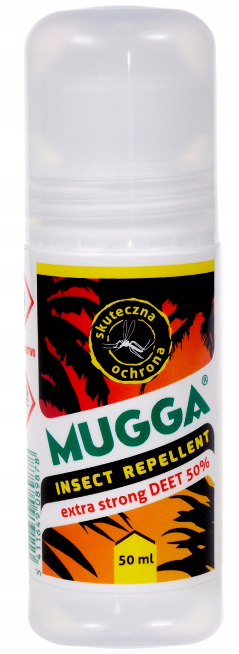 

Mugga Strong Roll-on 50% Deet Na Kleszcze I Komary