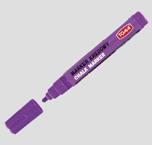 

Marker kredowy 4,5mm ścierany na mokro fioletowy