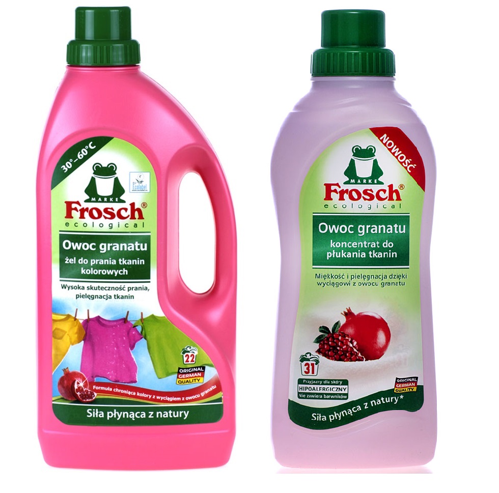 

Frosch Zestaw Do Prania I Płukania Tk. Kolorowych