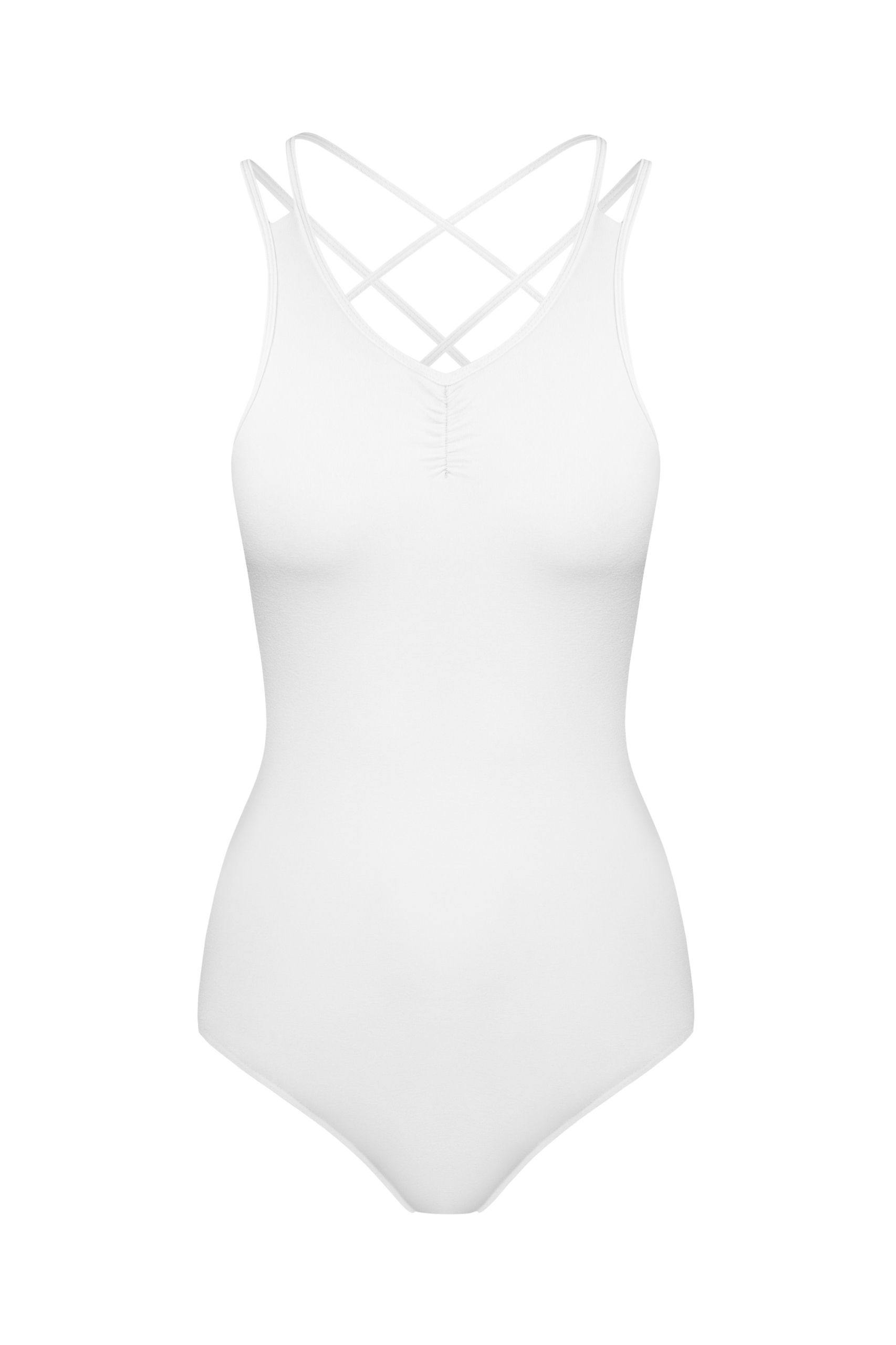 BODY BALET STRÓJ GIMNASTYCZNE TANECZNE X3 DB XS Wzór dominujący bez wzoru