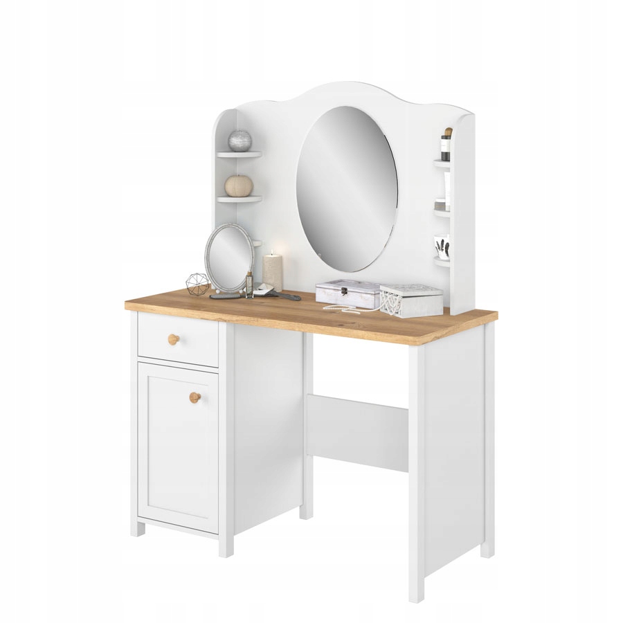 nadstawka toaletka SO-06 STOR biel + dąb nash Marka Lenart