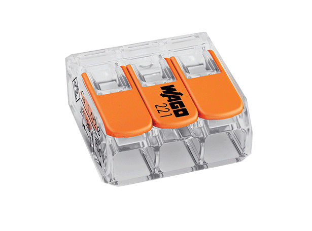 

Złączka Wago 3x0,2-4mm2 compact 221-413