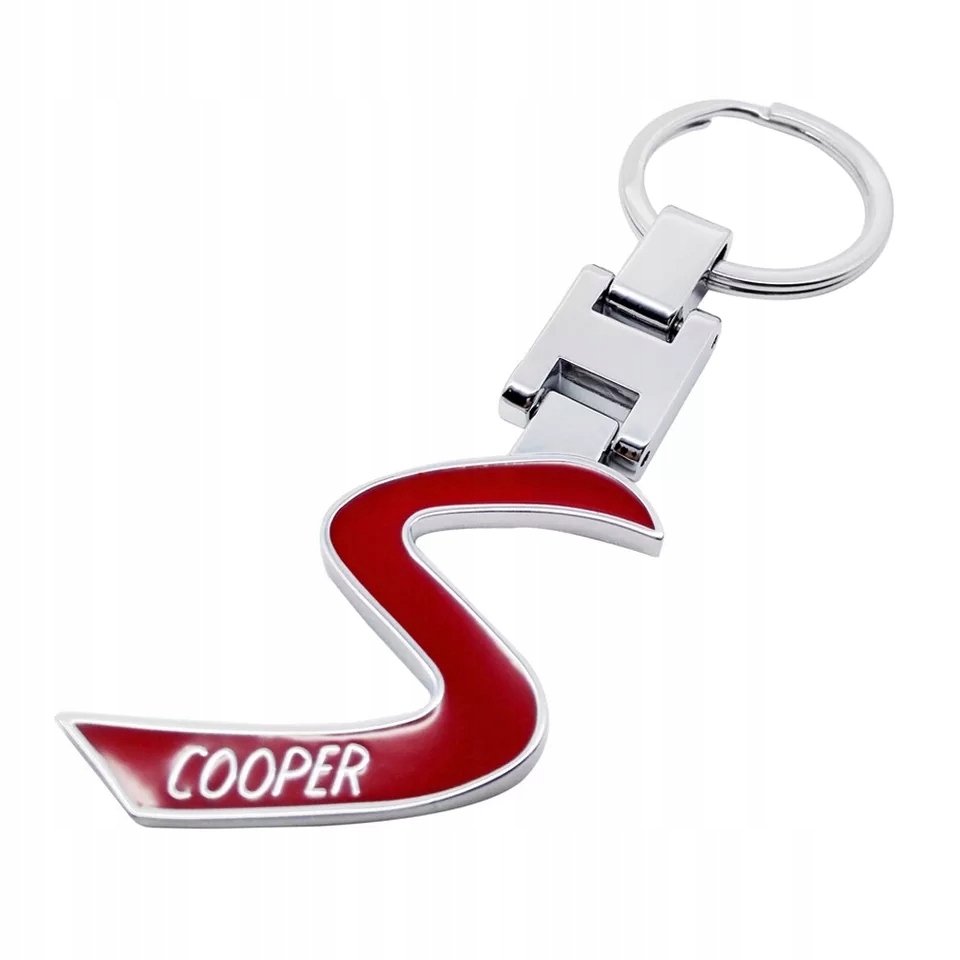 

Brelok Breloczek metal 3D Mini Cooper S Chrom