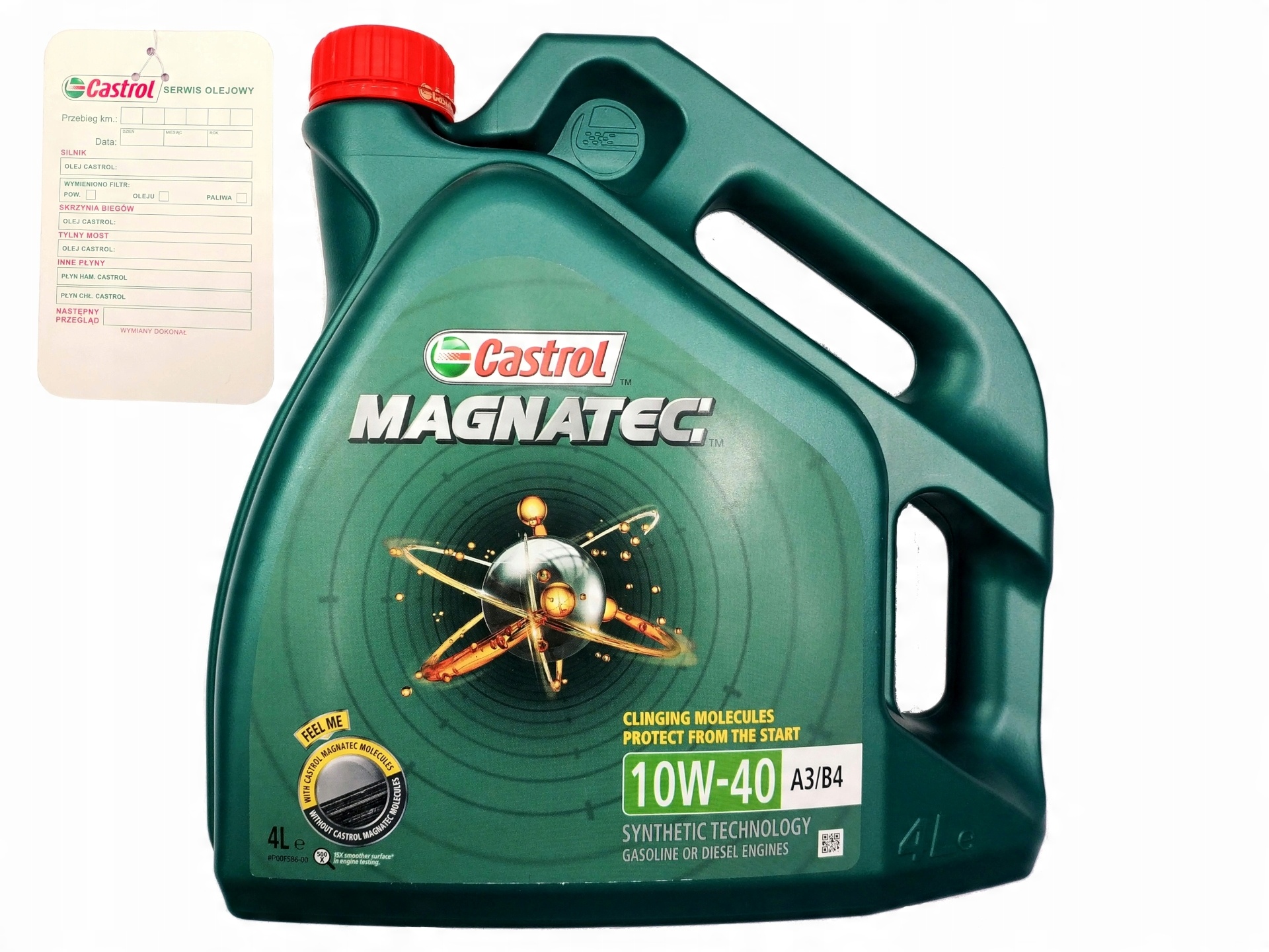 

Castrol 10W40 Magnatec 4L A3/B4 Benzyna
