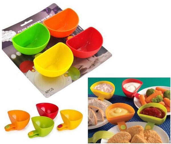 MISECZKI DO SERWOWANIA SOSÓW DIPÓW DOCZEPIANE 4szt Kod producenta KOMPLET 4 SZTUKI POJEMNICZKI