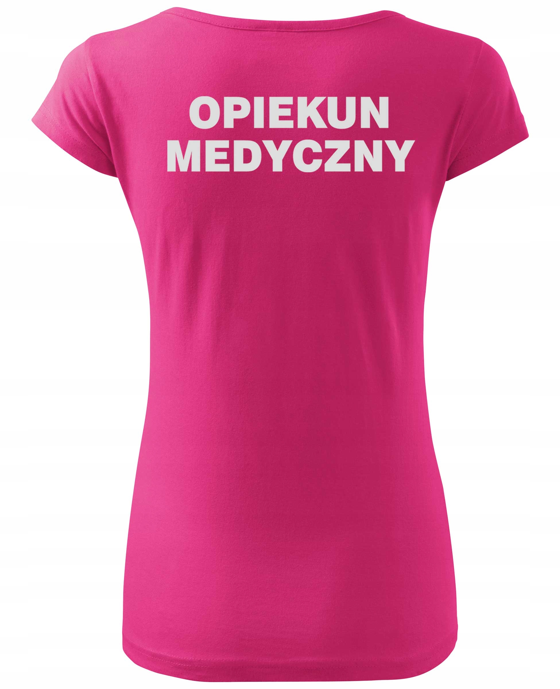 NATURALNA KOSZULKA ODBLASKOWA wz. OPIEKUN MEDYCZNY Model Koszulka damska