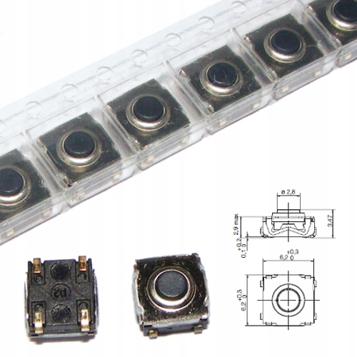 

Przełącznik tact switch h3.5mm KSC351JLFS IP67 x10