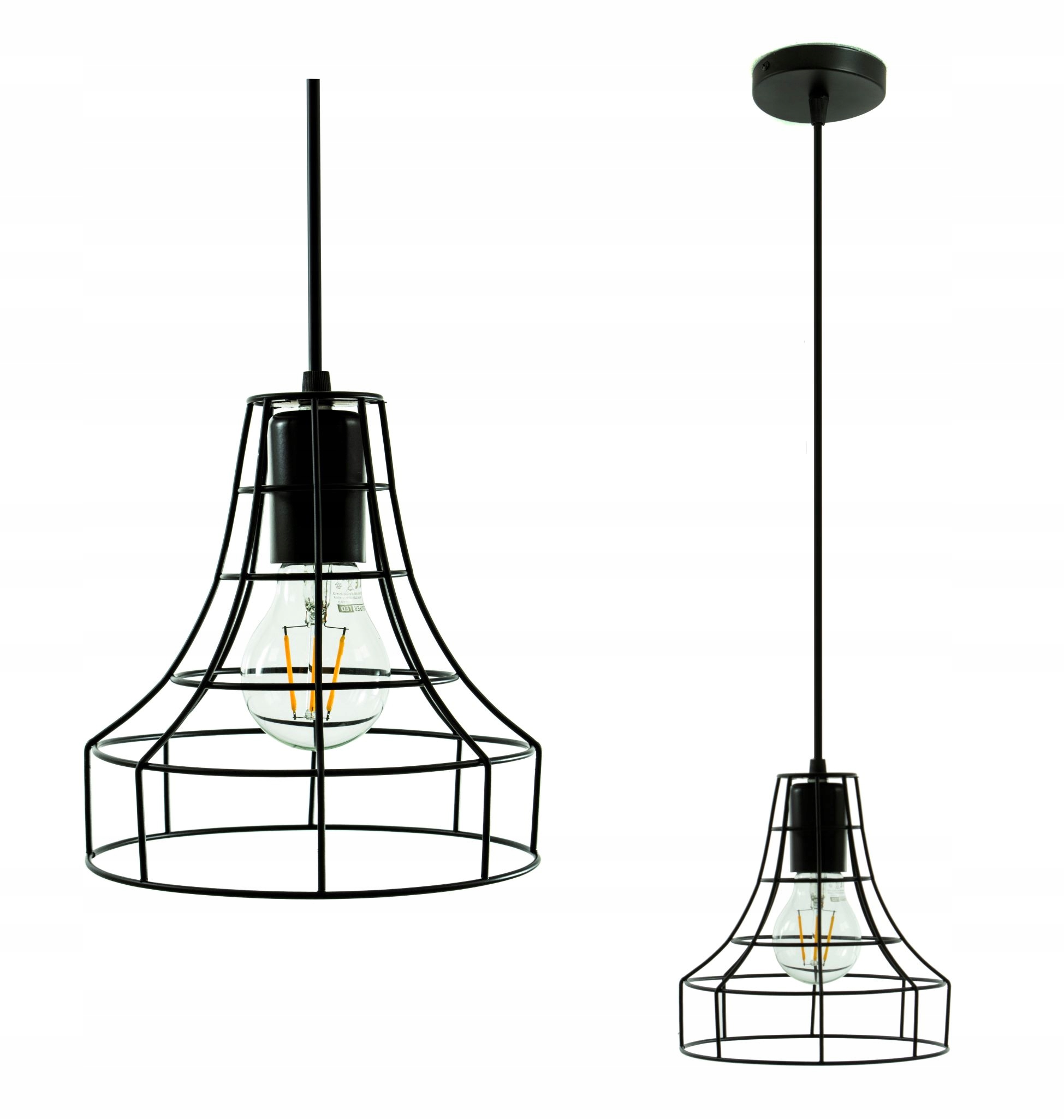 

Lampa sufitowa wisząca Drut Loft E27 Led