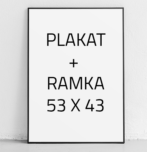 

Obraz Plakat 40x50 cm + Ramka P000