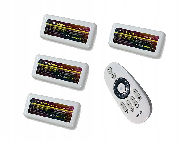 Pilot MONO 2.4G 4-Strefowy MONO | CW/WW Mi Light Typ pilot