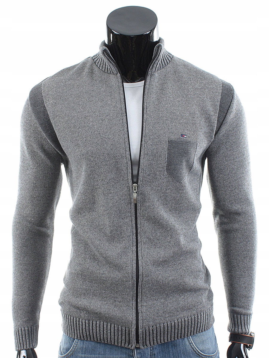 

Sweter Rozpinany Suwak N22 Szary__M_PRODUKT_PL