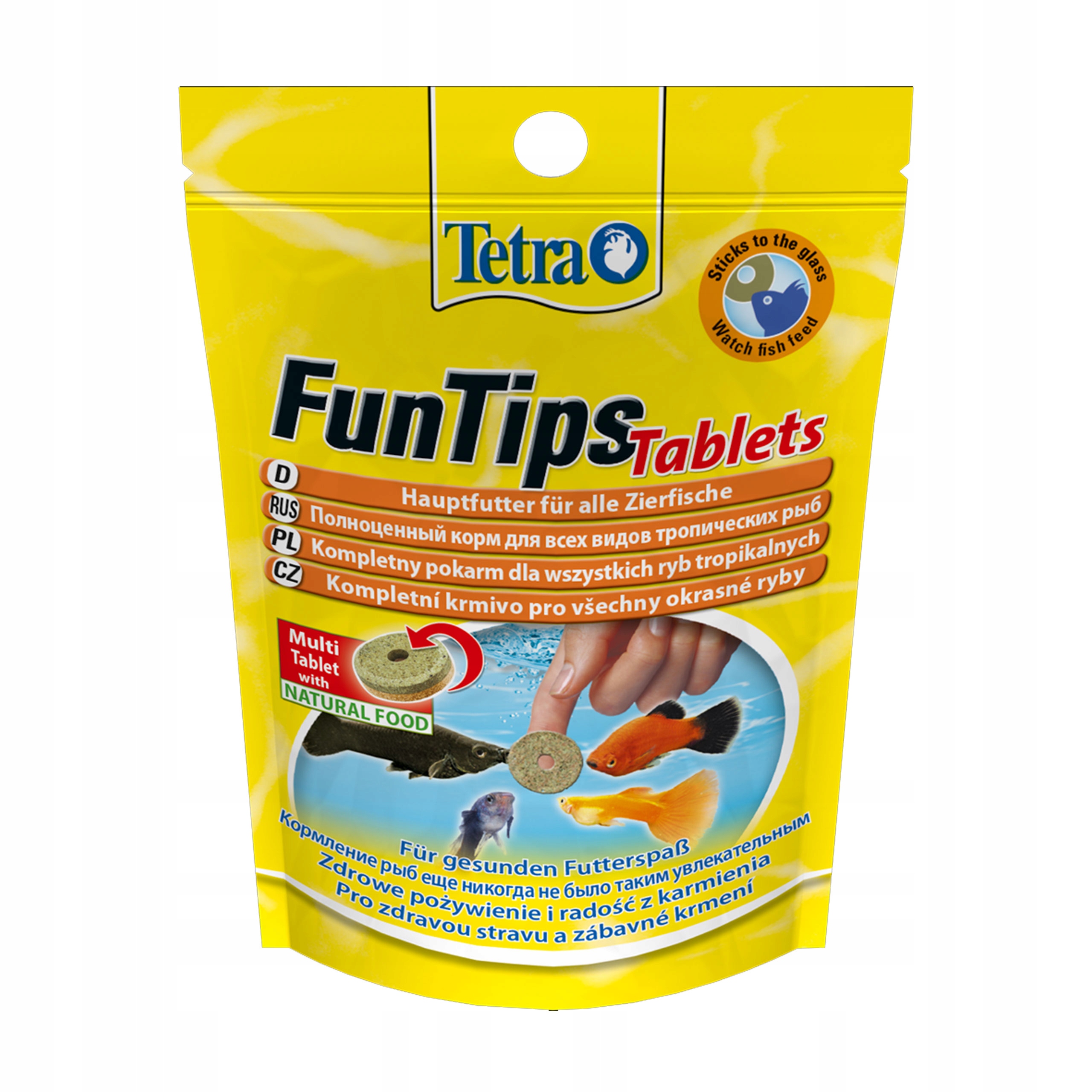 Tetra FunTips Tablets 20 tabl. - tabletki na szybę 8089276178 - Allegro.pl