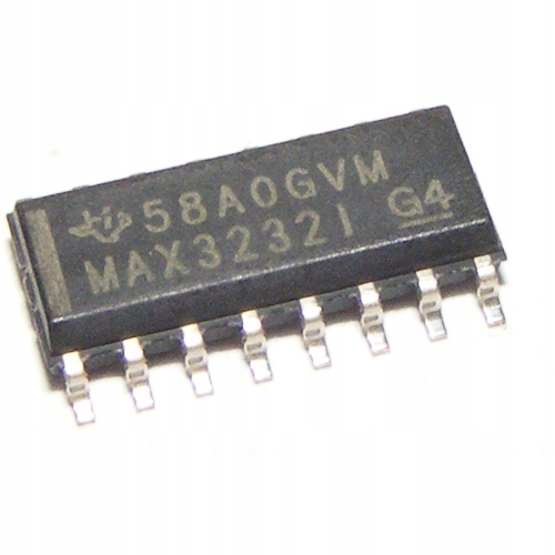 

Układ MAX3232 RS-232 Tranciever SOIC-16 Ti