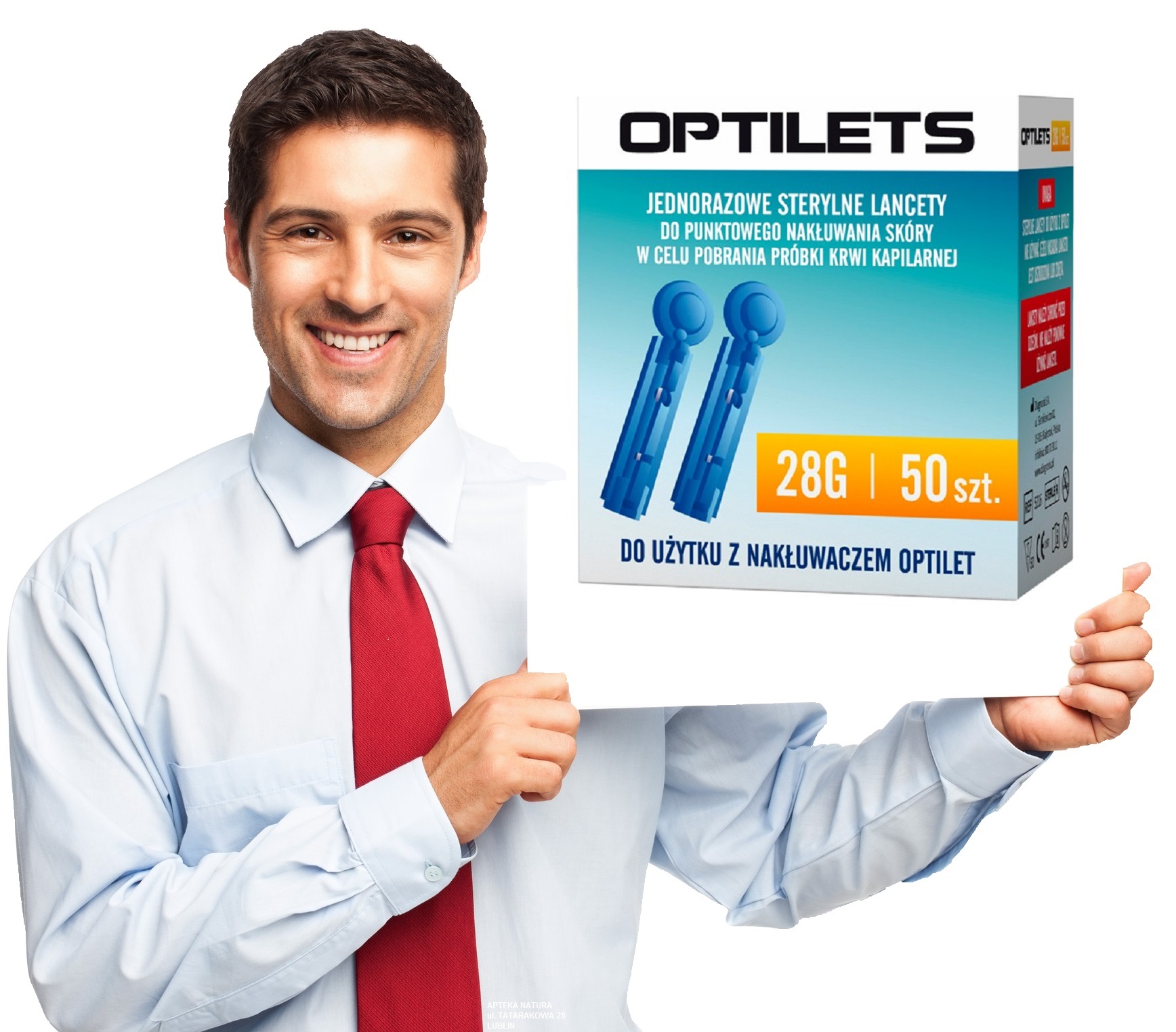 

Lancety Optilets Sterylne Igły Optilet 50 sztuk