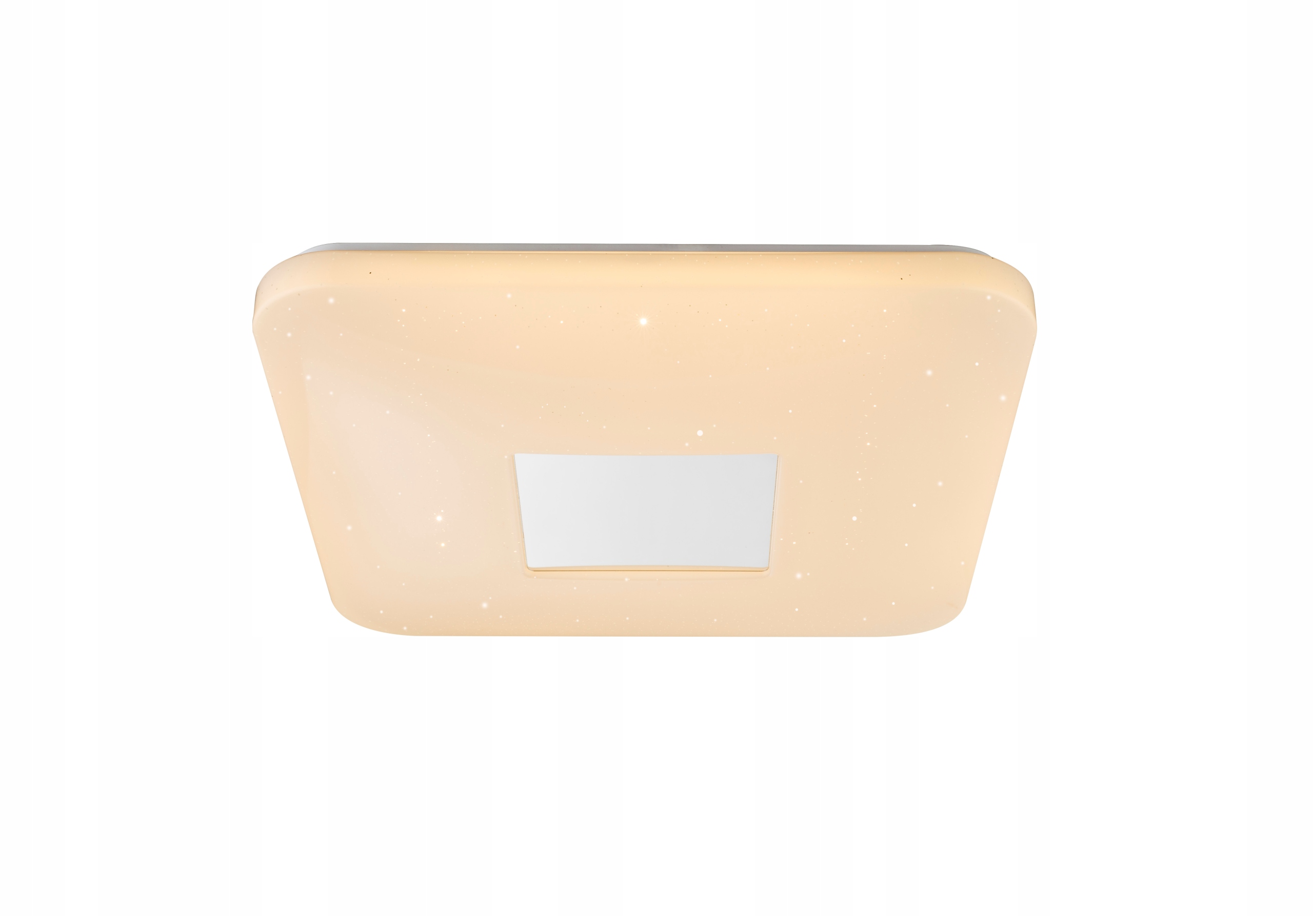 Štvorcová Stropné Svietidlo Globo 43 x 43 cm biela