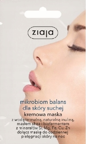 

Ziaja kremowa maska mikrobiom balans skóra sucha