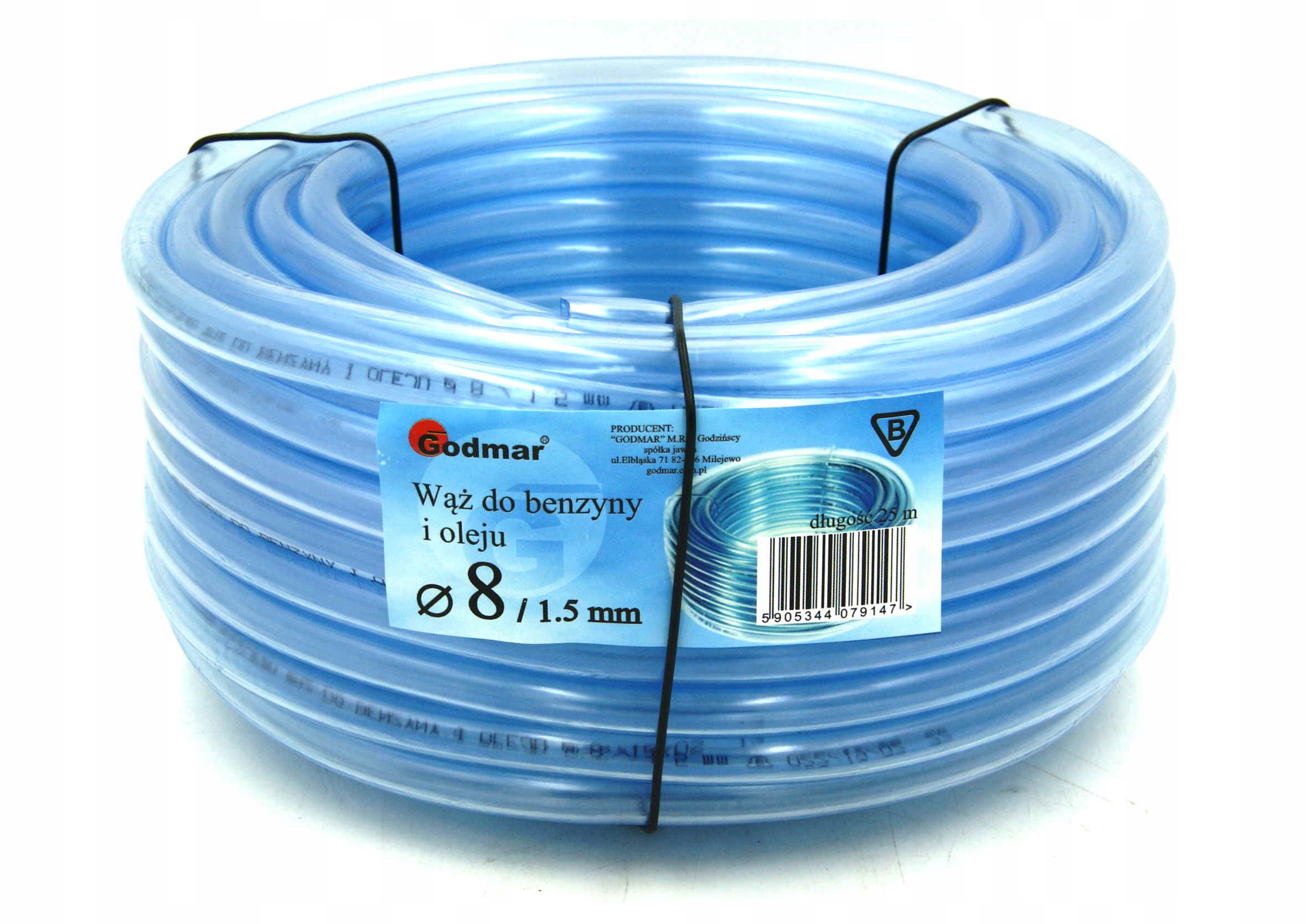 

Wąż Igielitowy Do Benzyny Oleju 8mm Rolka 25m