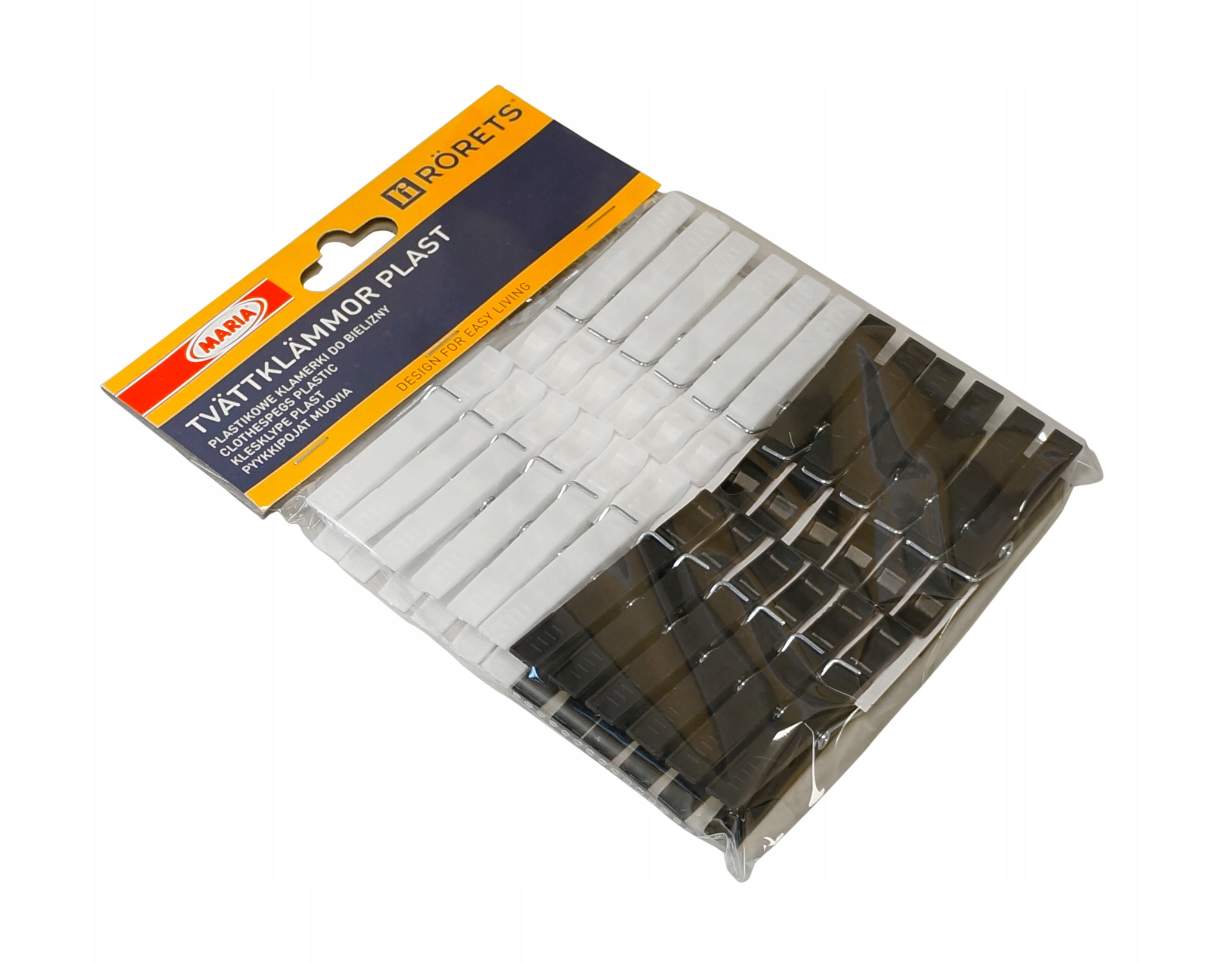 

Klamerki spinacze żabki Rorets 24 sztuki