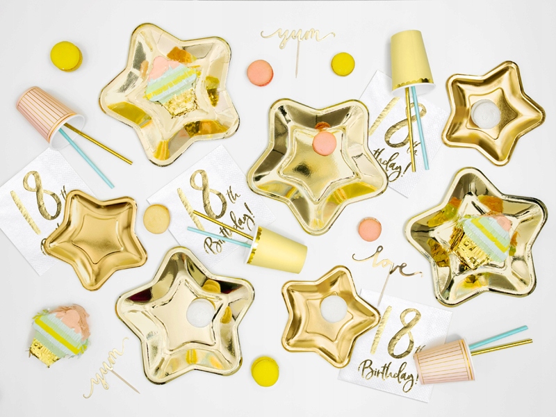 Serwetki na 18 urodziny 18th Birthday 33x33cm 20sz Liczba sztuk 20 szt.