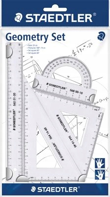 

Staedtler Komplet Geometryczny Zestaw 4el ekierki