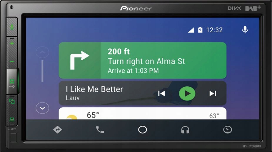 Pioneer SPH-EVO62DAB Radio Modułowe Bt Usb