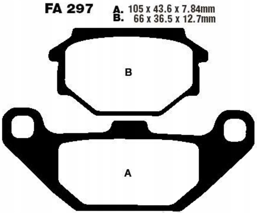 Destičky Brzdové Destičky Sym Husky 125 99-05