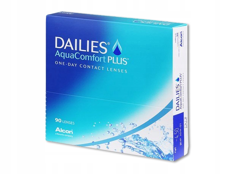 

Soczewki jednodniowe Dailies Aqua Comfort Plus 90