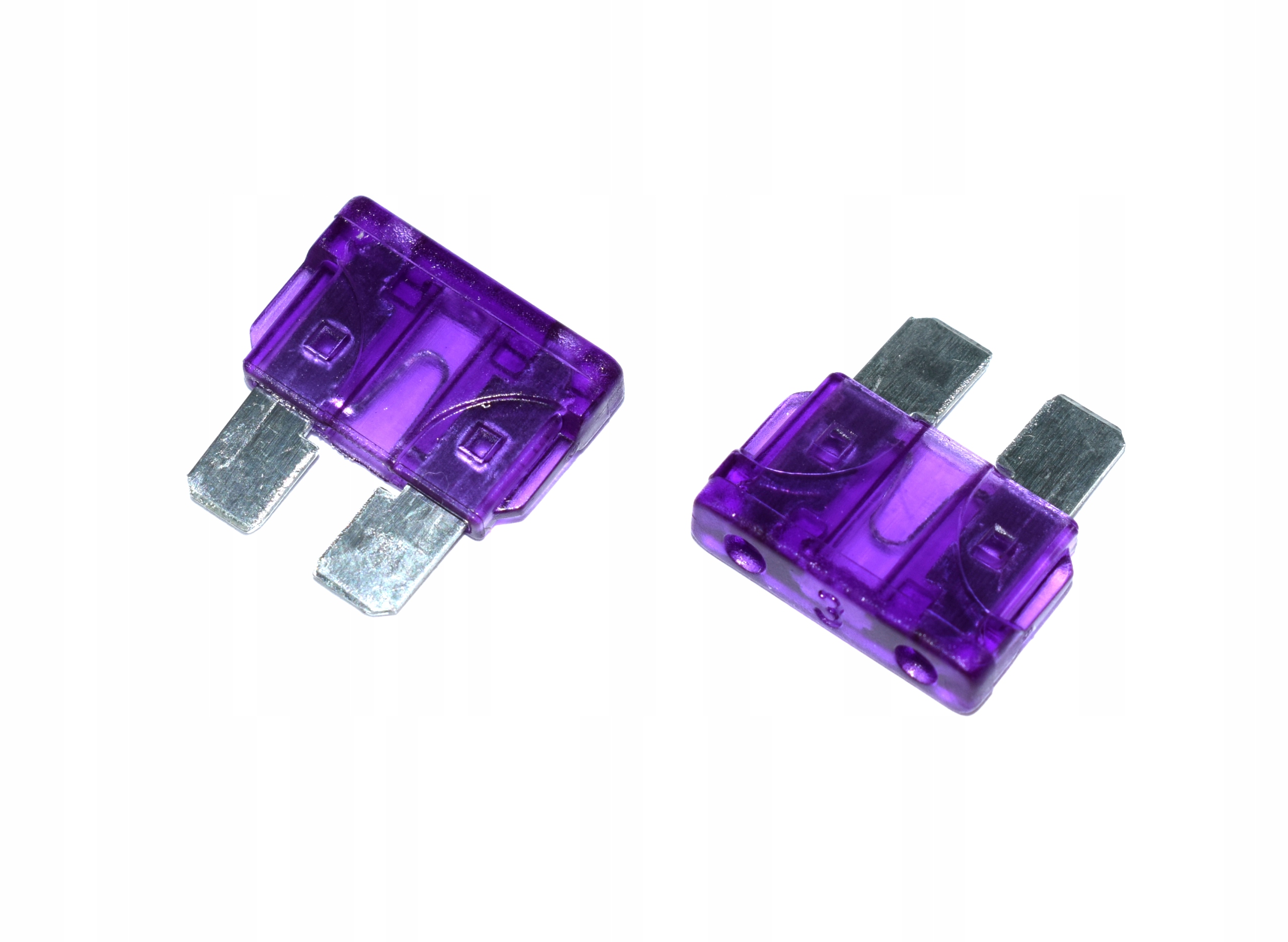 Bezpiecznik płytkowy samochodowy UNI 3A 19mm -10szt