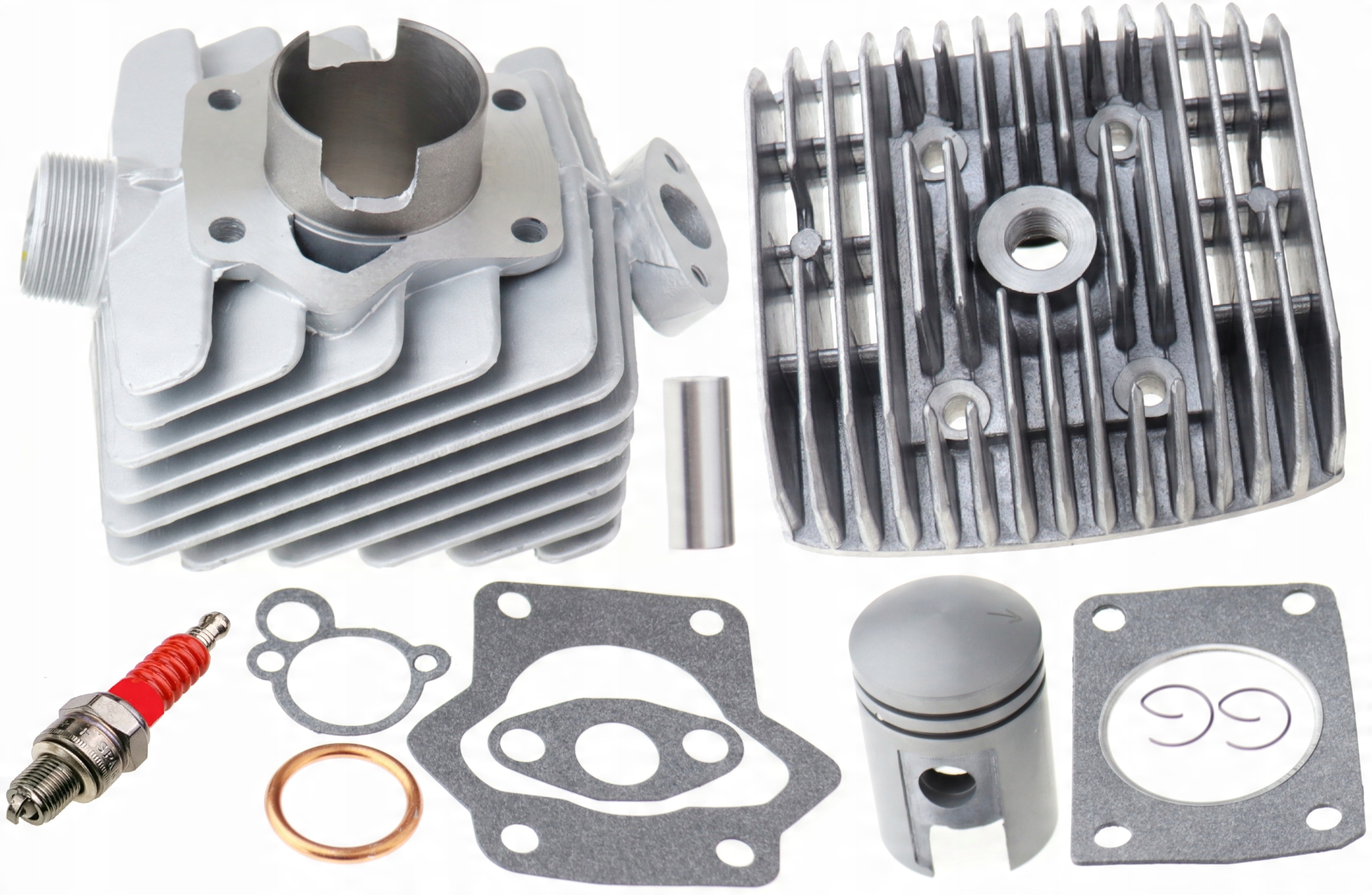 

Romet Ogar 205 Motorynka Cylinder 60cm Głowica Tło