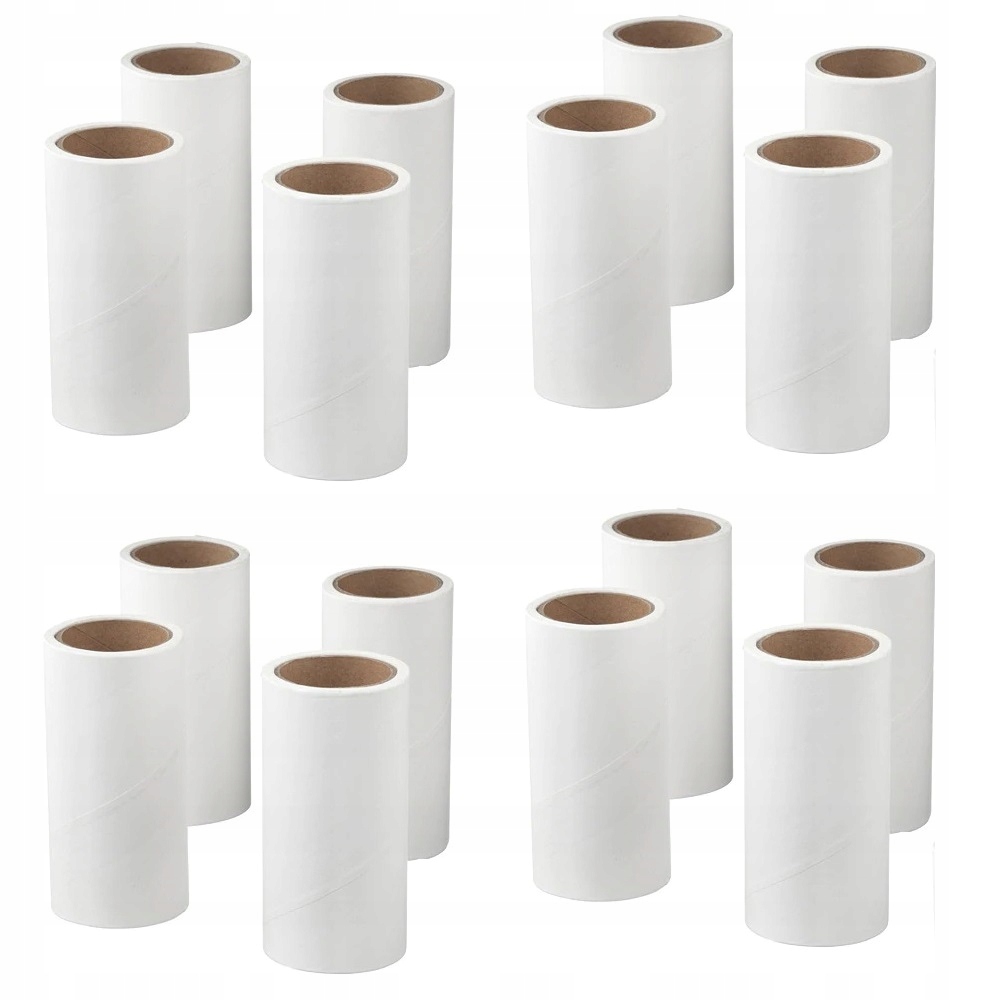 IKEA BASTIS ROLKI do czyszczenia ubrań 16 szt.