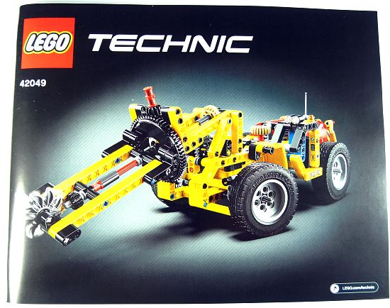 

Instrukcja Mine Loader Lego Technic #42049 B Model