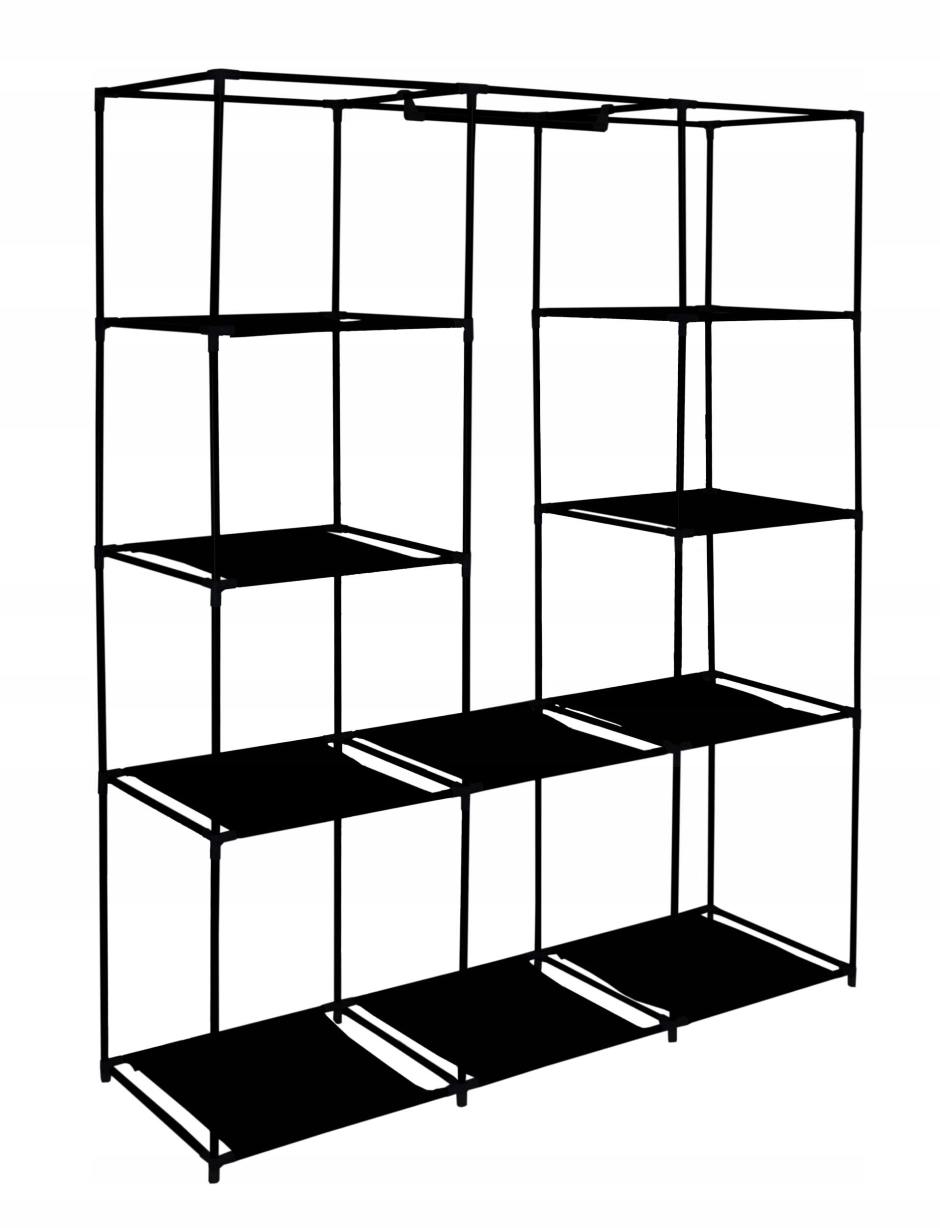 этажерка 5 полок актив м. стеллаж складной. складная полка. складывающийся стеллаж. стеллаж складной тканевый.