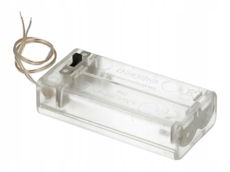 Koszyk pojemnik na baterie 2xR6 AA korpus