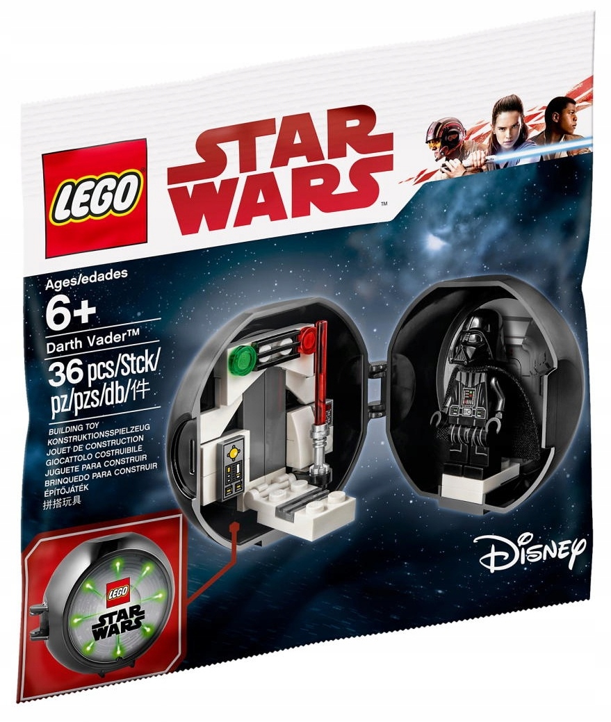 Lego Star Wars 5005376 Darth Vader Kapsuła rocznicowa