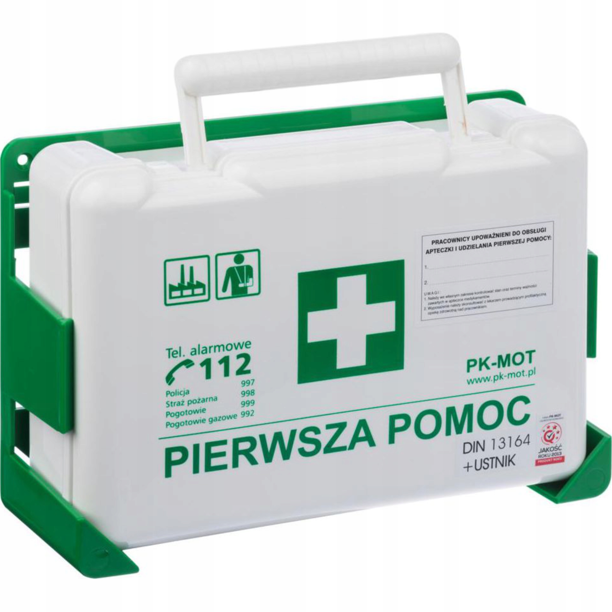 

Apteczka pierwszej pomocy zakładowa Pk-mot Az