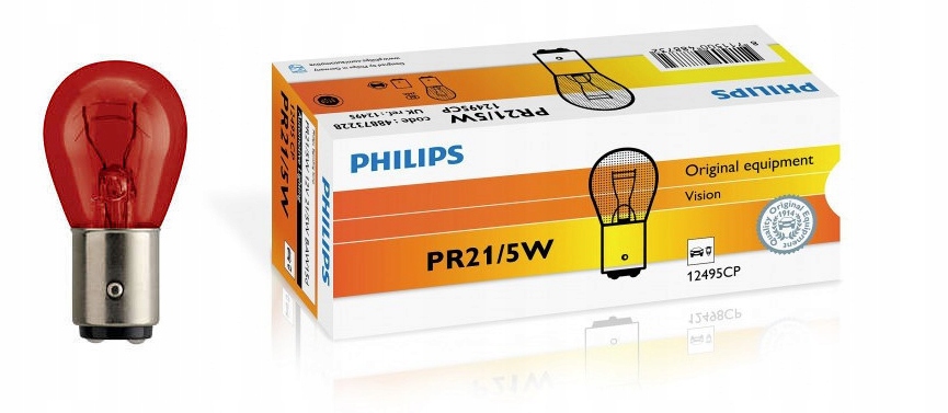 Philips Vision Żarówka PR21/5W 12V 5/21W BAW15D
