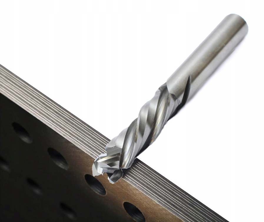 Frez VHM compression 3p 10mm x 35mm nesting drewno Marka inna