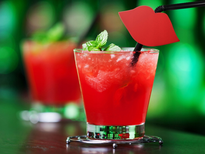 Czarne Słomki Czerwone Usta na ślub urodziny 6szt Materiał plastik