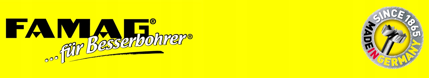 Famag pogłębiacz stożkowy 13 mm 1775.013 Kierunek obracania Reguła prawej dłoni