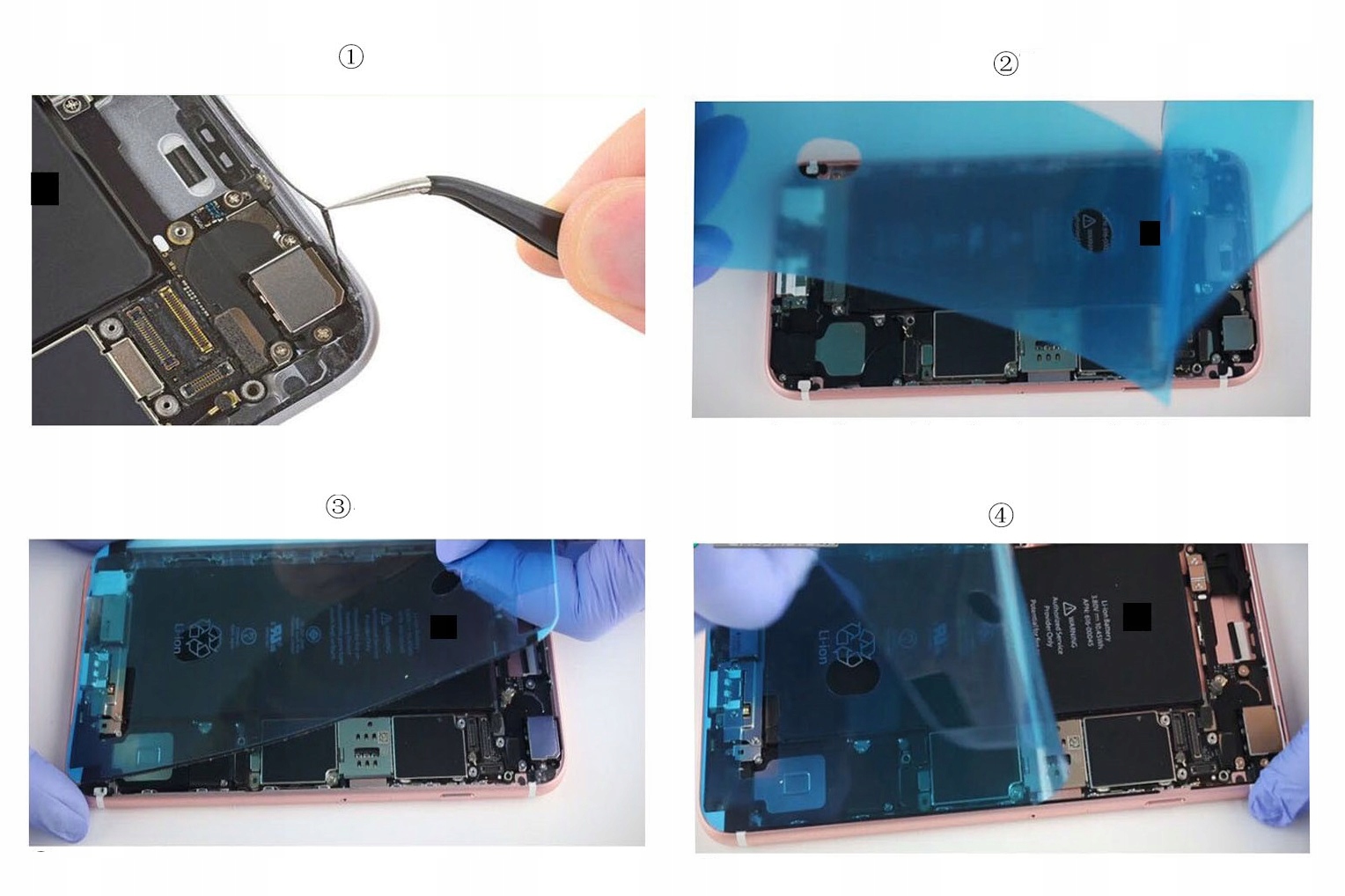 USZCZELKA KLEJ TAŚMA LCD WYŚWIETLACZ iPhone 8 Plus Pasuje do marki Apple