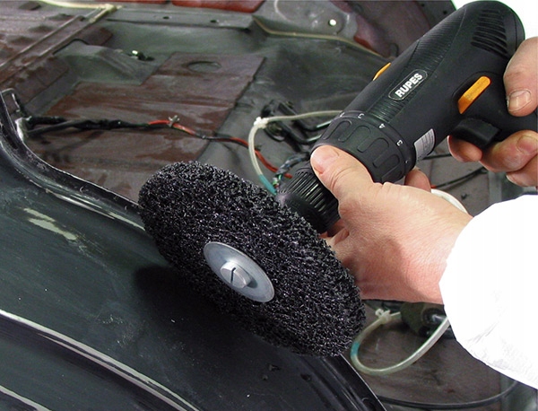 KRĄŻEK 125 mm TWARDA WŁÓKNINA WŁOSY MURZYNA 1339 EAN (GTIN) 7611873914016