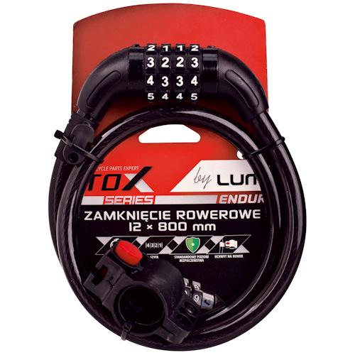 

Blokada ProX rowerowa 12x800 pętla na szyfr zamek
