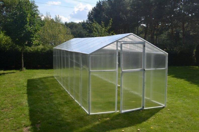 SZKLARNIA OGRODOWA Z POLIWĘGLANU 12m2 TUNEL POLIWĘGLANOWY 210X606 PTF Producent PTF