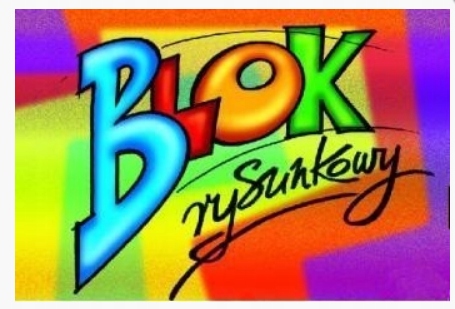 

Blok rysunkowy szkolny A4 biały 20 kartek