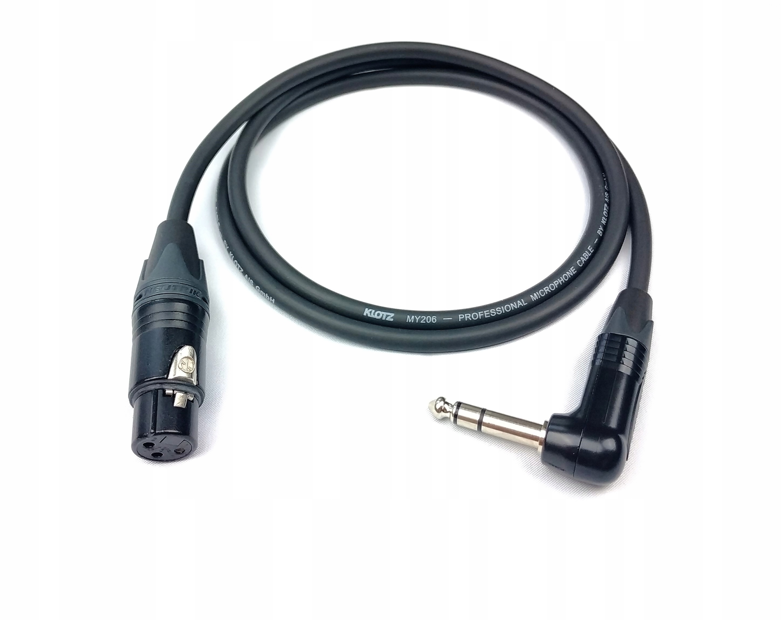 Klotz MY206 mikrofonní kabel Xlr Jack Neutrik 10 m