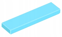 LEGO 1x4 ПЛАСТИНА ПЛОСКАЯ TILE MEDIUM AZURE 2431 НОВАЯ