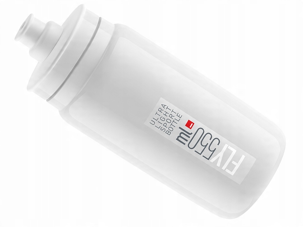 

Bidon Elite Fly Biały, szara grafika, 550ml