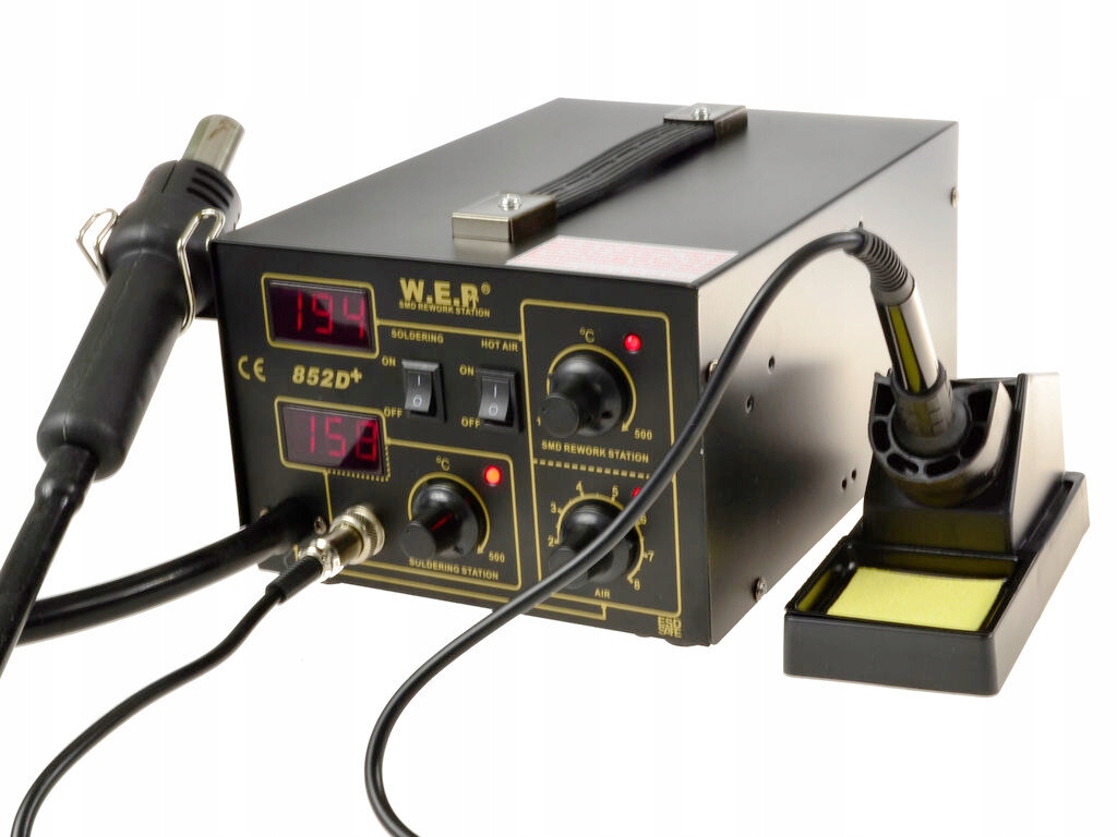 SPAWARKA DO PLASTIKU WEP 852D 3DYSZE PORADNIK Producent code WEP 852D kompresor