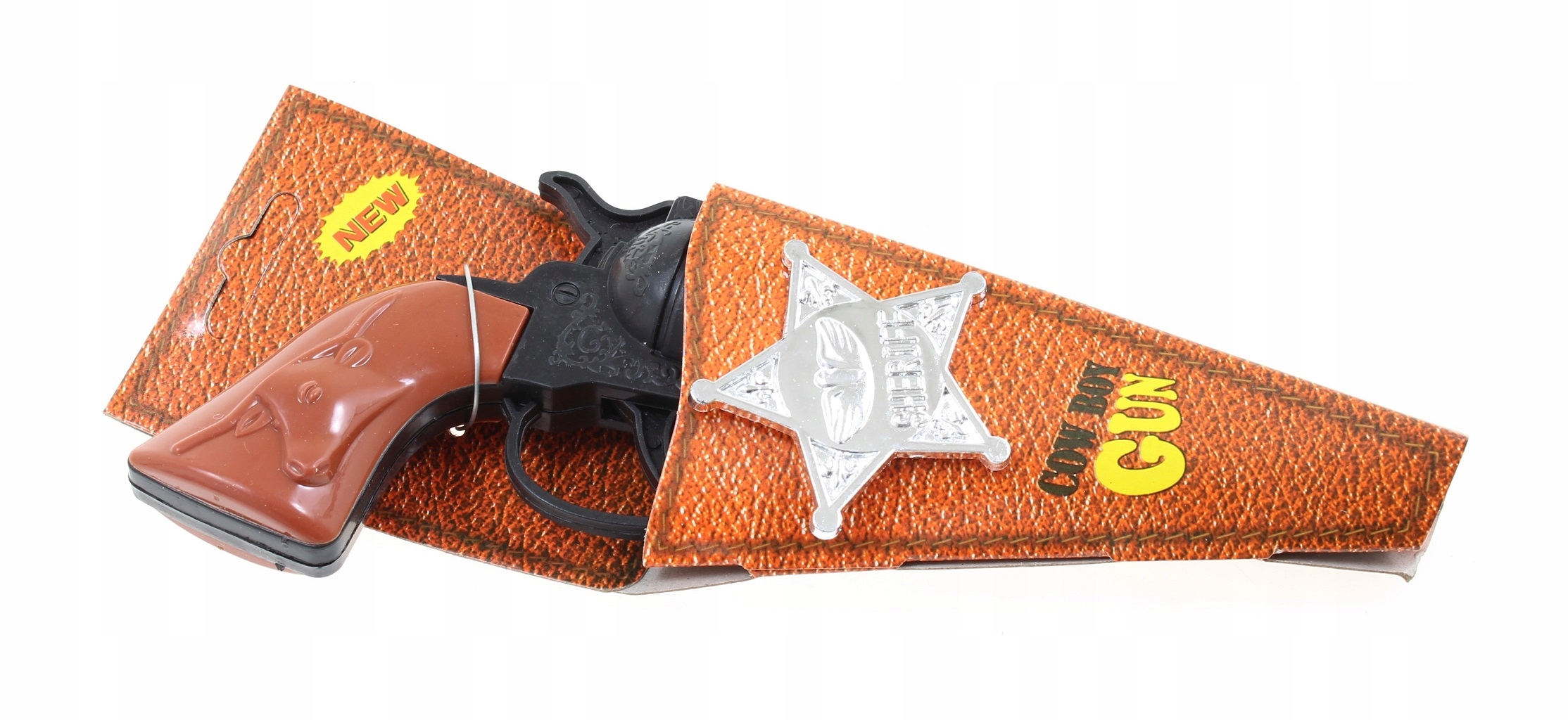 Pistolet Rewolwer Gwiazda Kowboja Szeryfa Strzela Marka Gacek