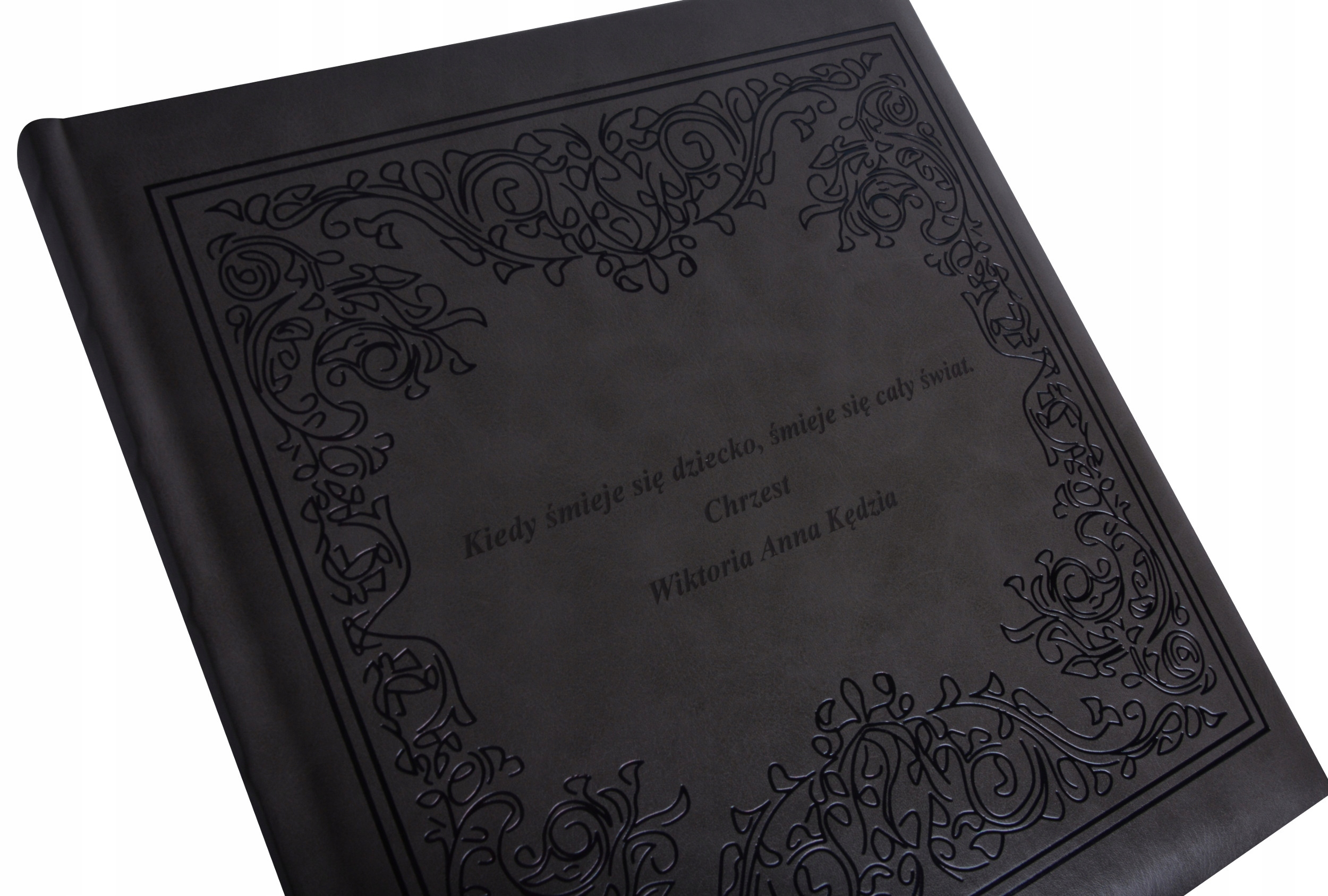 NAPIS GRAWER NA OKŁADCE ALBUMU USŁUGA GRAWERU